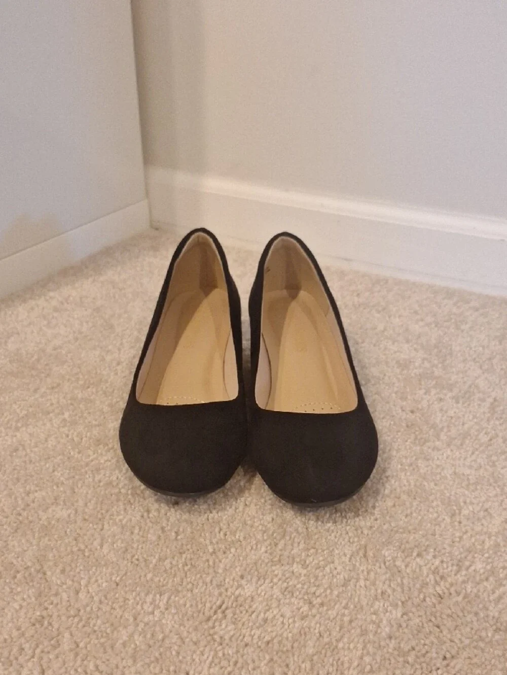 Dream Paris Black Wedge Pump